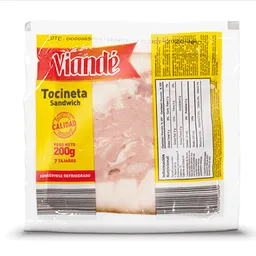 Tocineta Tipo Sandwich Viandé
