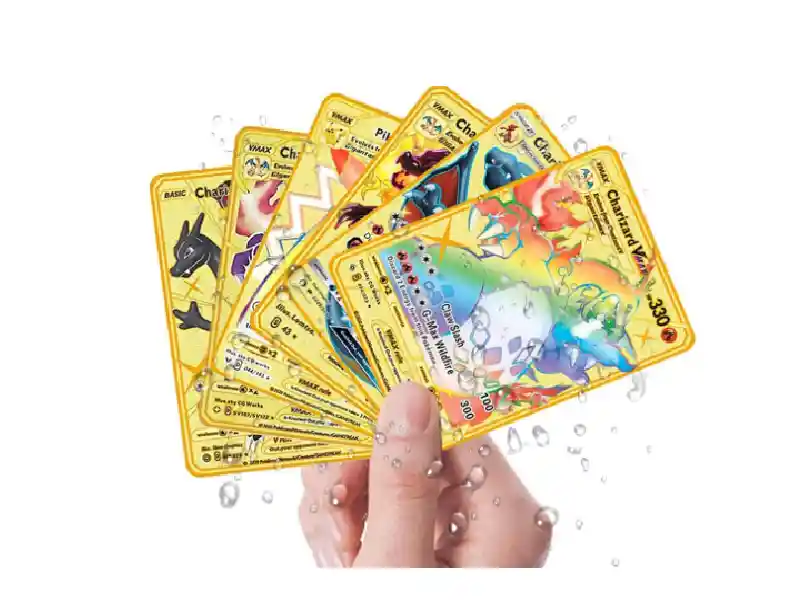 Tarjeta Pokémon Coleccionable Dorada