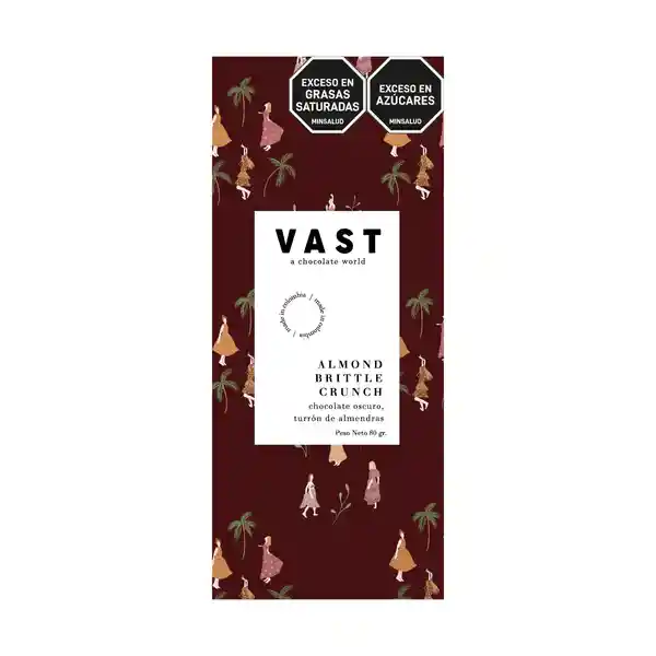 Vast Chocolate Oscuro Almond Brittle Crunch