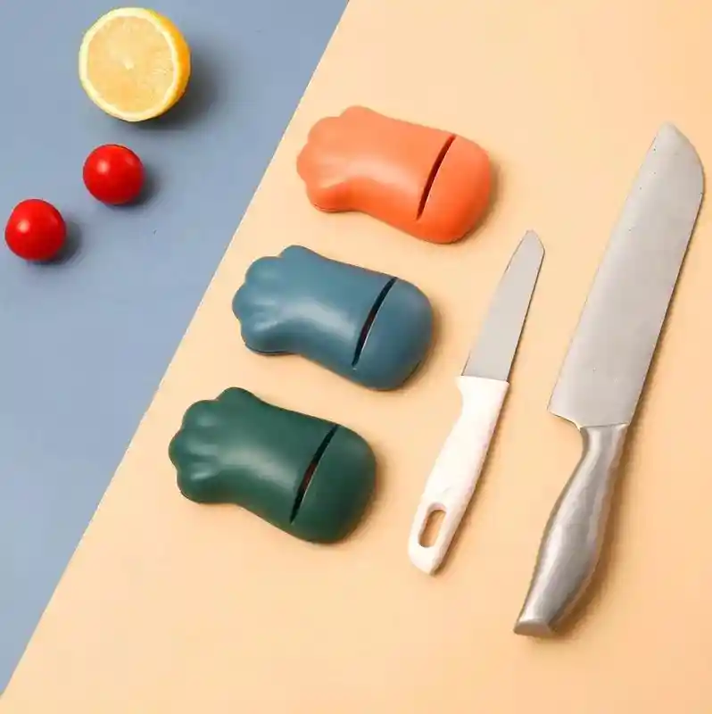 Afilador De Cuchillos Manual Cocina De Patita Huella