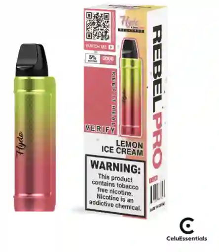 Vap Hyde Rebel Pro Lemon Ice Cream 5000pffs