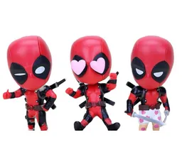 Set X3 Piezas Figuras Coleccionables Deadpool Por Marvel