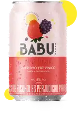 Babu Brews Frutos Rojos Hard Seltzer