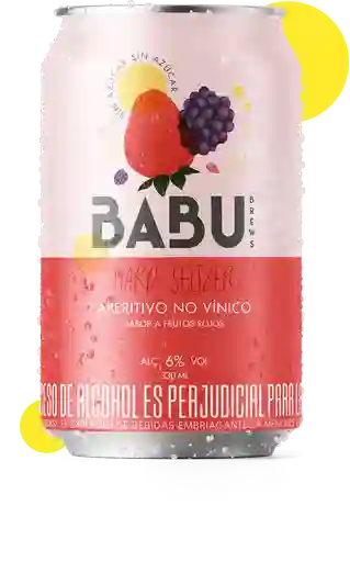 Babu Brews Frutos Rojos Hard Seltzer