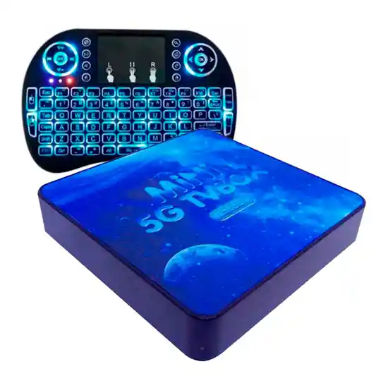 Tv Box Smart Tv 4g + 64g Android Andowl Q5g