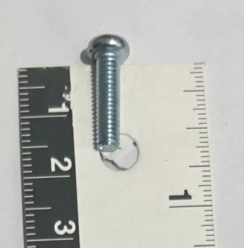 Tornillo Milimetrico Tv. 4 X 15 Mm. Unidad