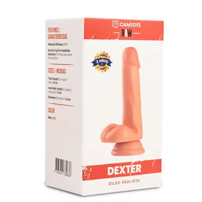 Dildo Consolador Realista Con Ventosa 17 Cm