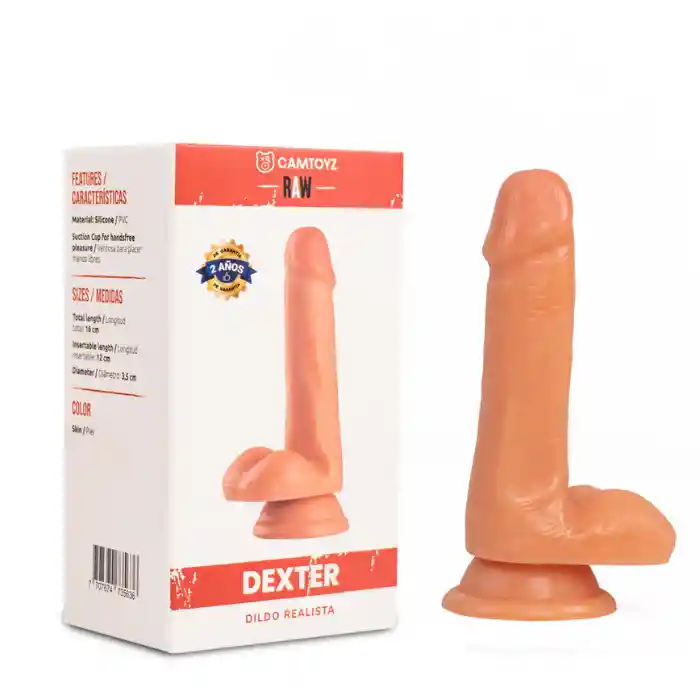 Dildo Consolador Realista Con Ventosa 17 Cm