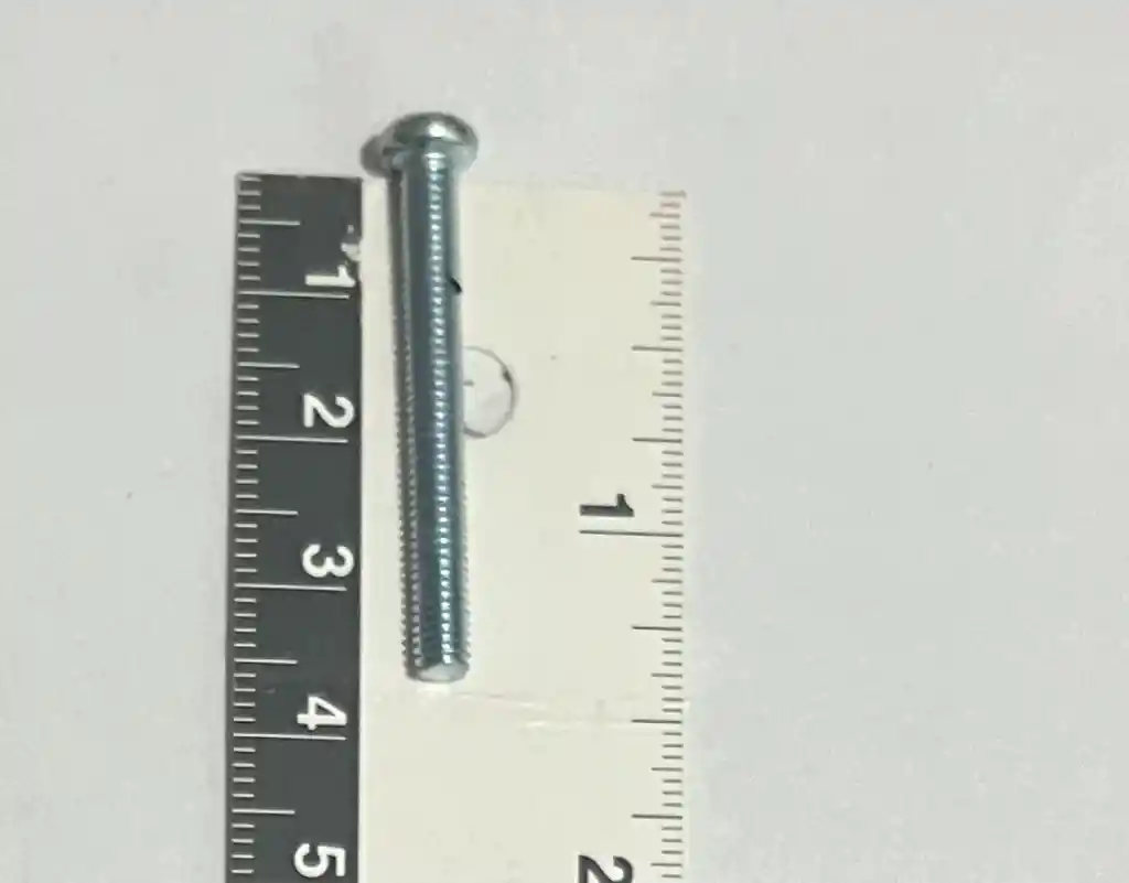 Tornillo Milimetrico Tv. 4 X 35 Mm. Unidad