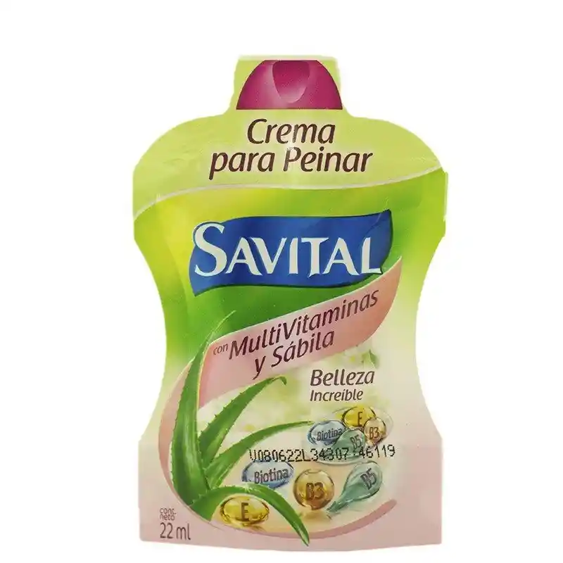 Savital Crema para Peinar Multivitaminas Sábila