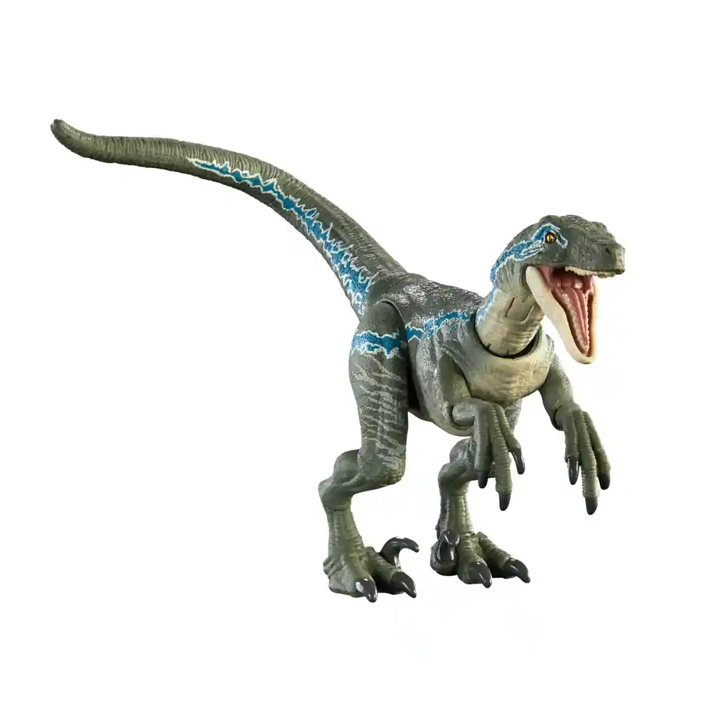 Figura De Acción Jurassic World Dinosaurio Velociraptor Blue