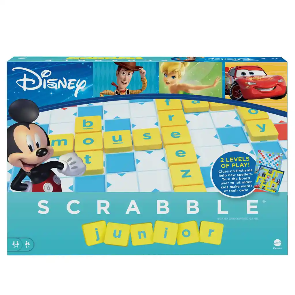 Juego De Mesa Scrabble Junior Disney