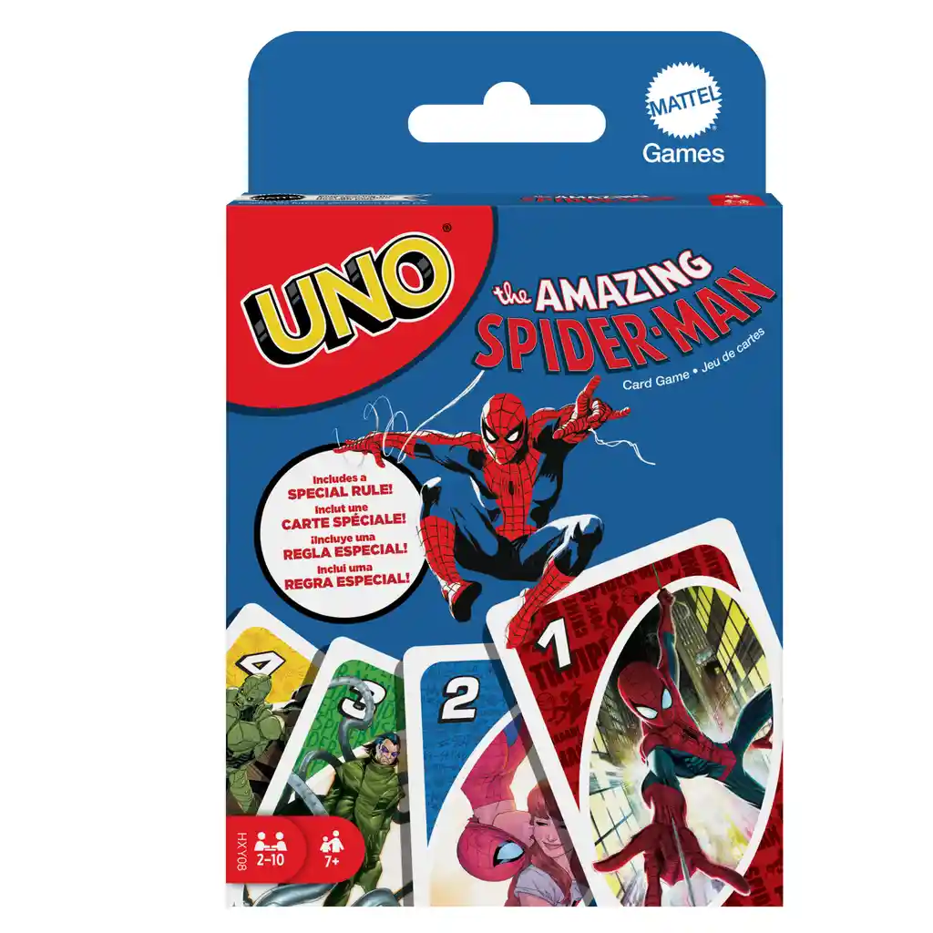 Juego De Mesa Uno Marvel Spider-man