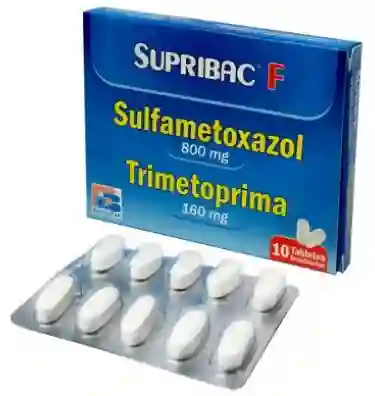 Supribac (sulfametoxazol 800 Mg/ Trimetoprim 160 Mg) Caja