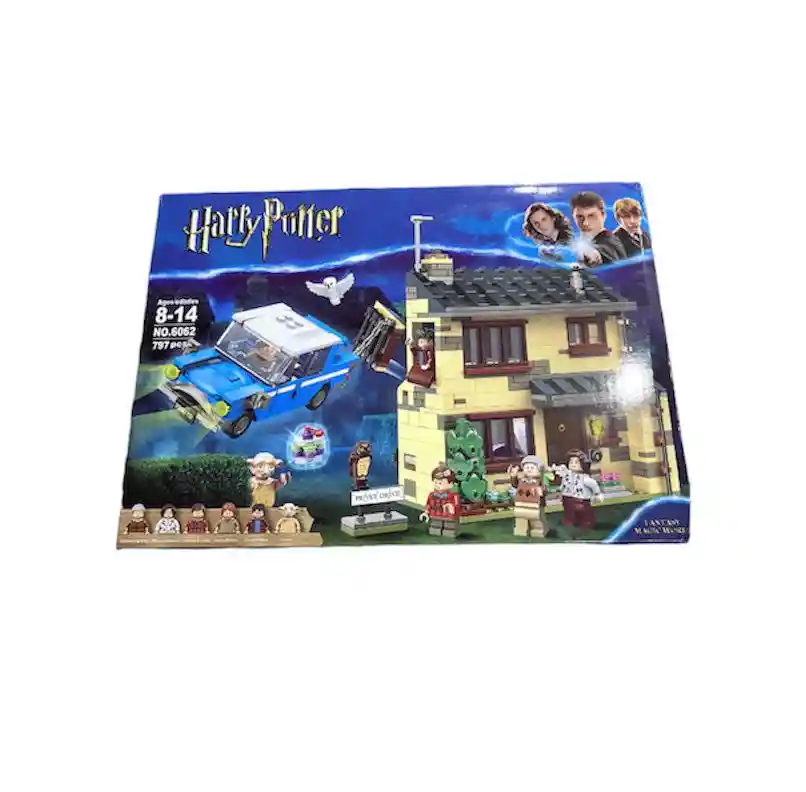 Juego Juguete Armable Harry Potter 797 Piezas Ref6062 Regalo, Feliz Cumpleaños, Decoracion, Muñecas, Infantil, Navidad