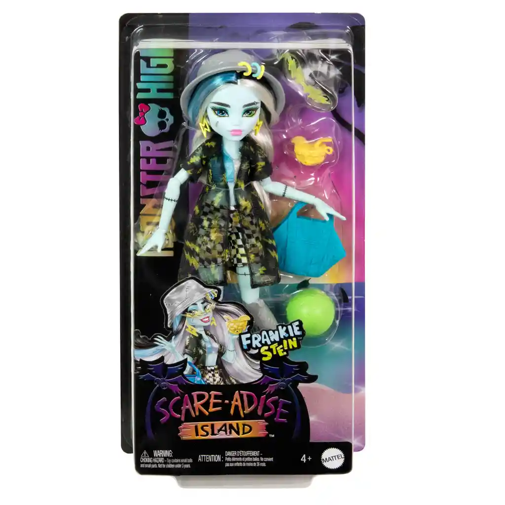 Muñeca Monster High Isla Del Terror Frankie