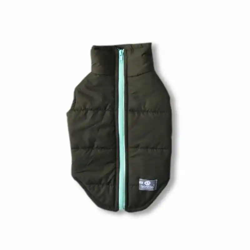 Chaleco Xl Verde Militar Cremallera