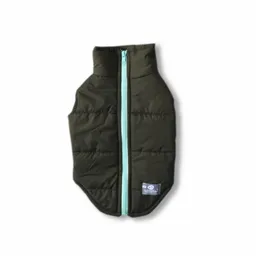 Chaleco 2xl Verde Militar Cremallera