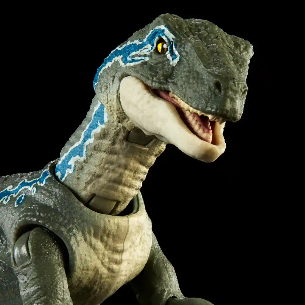 Figura De Acción Jurassic World Dinosaurio Velociraptor Blue