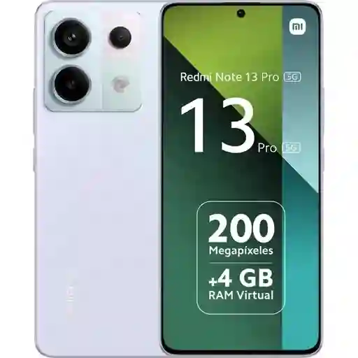 Celular Xiaomi Redmi Note 13 Pro 5g 512gb 12ram 200mp Lila