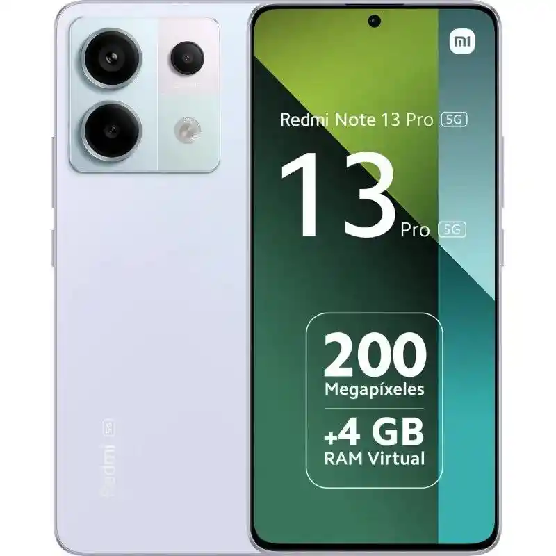 Celular Xiaomi Redmi Note 13 Pro 5g 512gb 12ram 200mp Lila