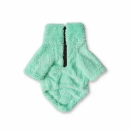 Saco Xs Cuello Alto Cremallera Bisonte Menta 4