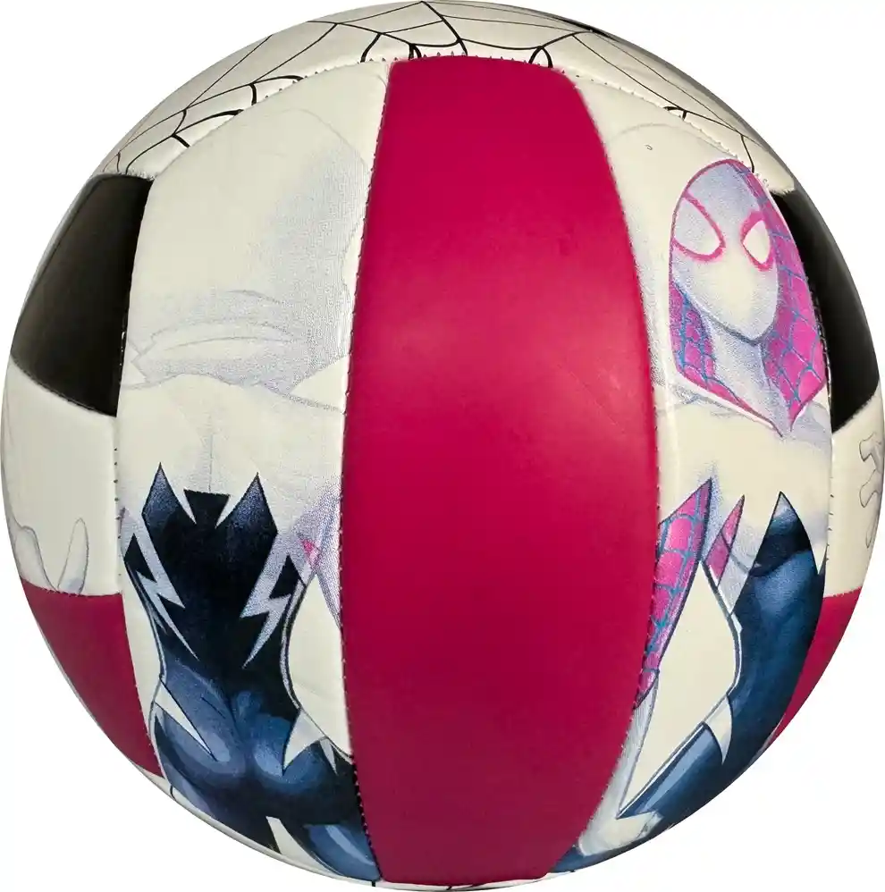 Balón De Voleibol #5 Golty Marvel Ghost Spider/ Blanco - Morado