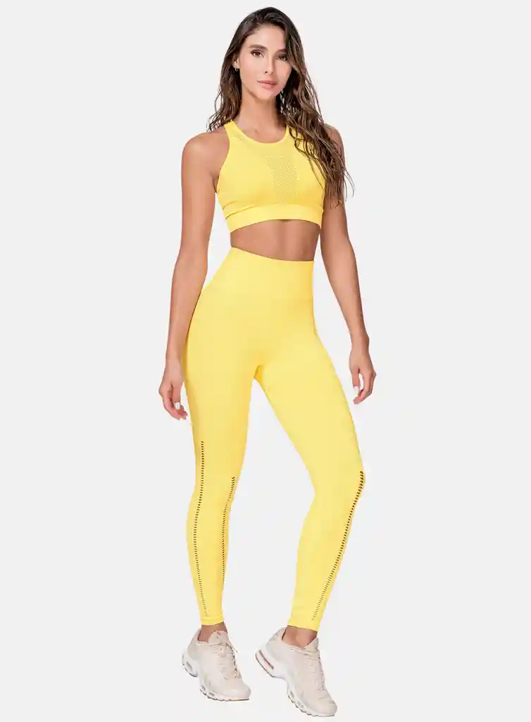 Leggins Deportivo Mujer Sin Costuras Talla Única