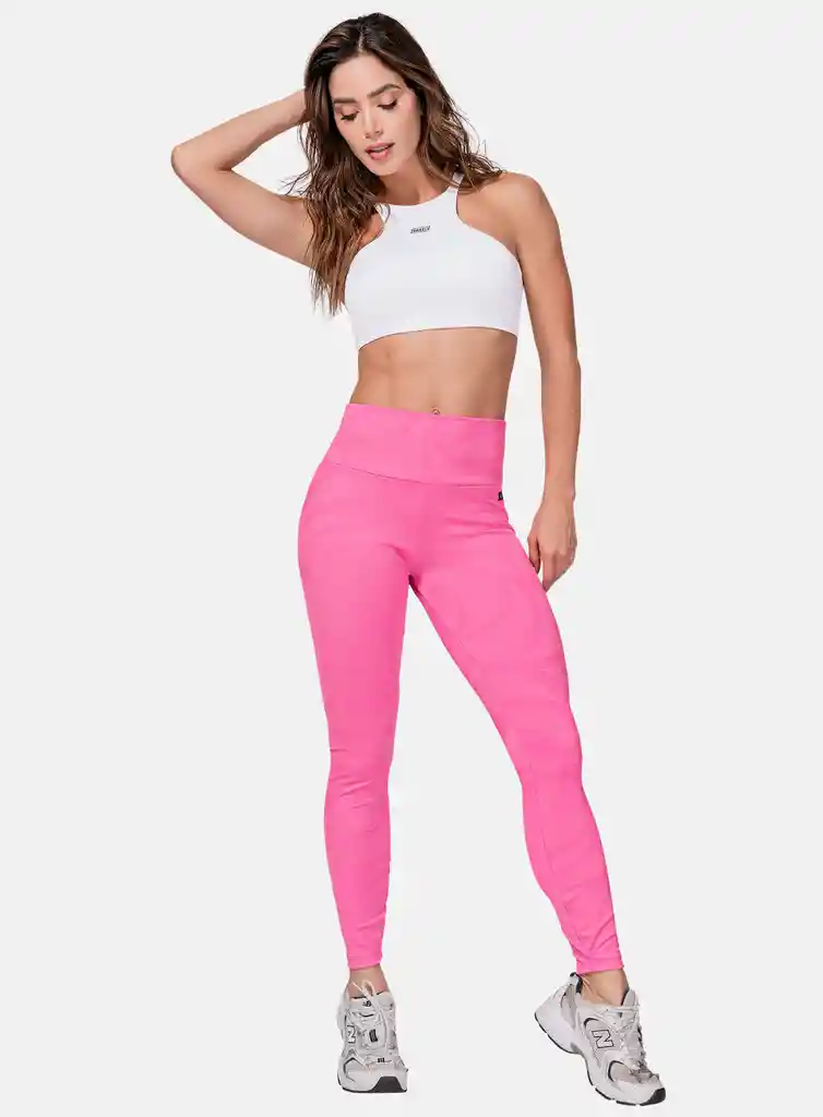 Leggins Deportivo Mujer En Tela Jacquard Con Push Up Talla Única