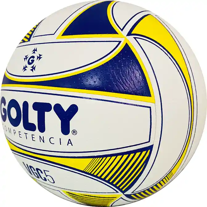 Balón De Voleibol #5 Golty Competition Strong Laminado/ Amarillo - Morado