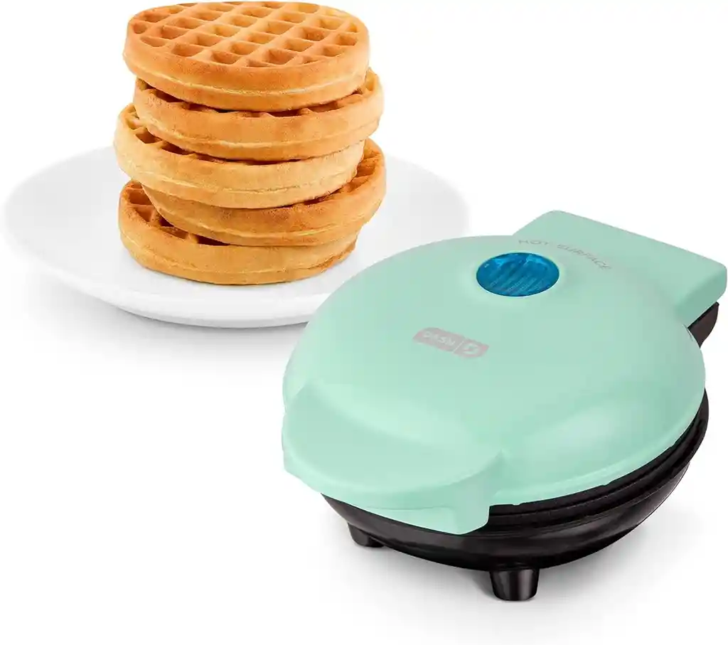 Maquina De Mini Pancakes Azul Claro Dash