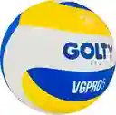 Balón De Voleibol #5 Golty Pro Vgpro5 Indoor, Outdoor/ Amarillo - Azul