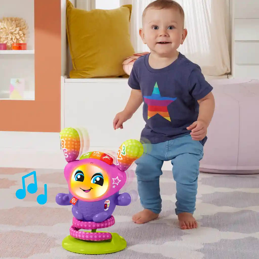 Fisher Price Dj Belle Salta Y Aprende