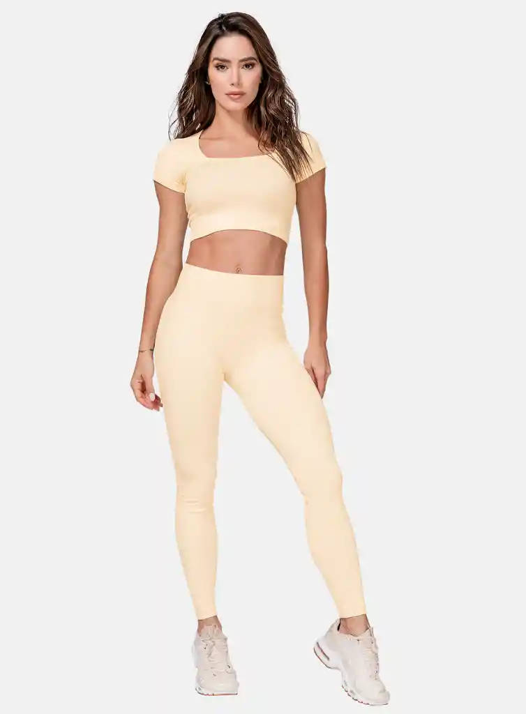 Leggins Deportivo Mujer Sin Costuras Talla Única