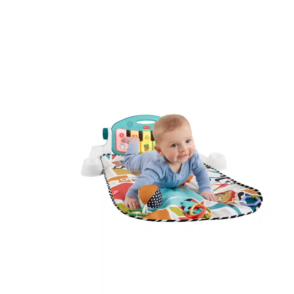 Fisher Price Gimnasio Para Bebés Piano Pataditas Musicales Brilla Y Crece