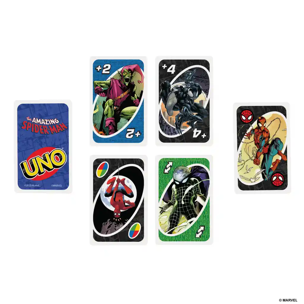 Juego De Mesa Uno Marvel Spider-man