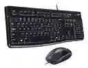 Combo Logitech Mk120 Teclado + Mouse Usb Alambrico