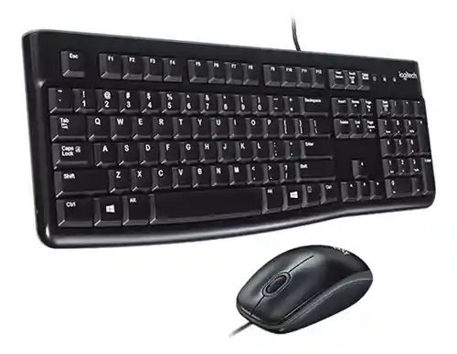 Combo Logitech Mk120 Teclado + Mouse Usb Alambrico