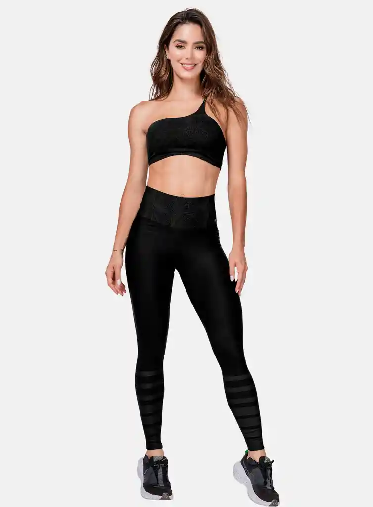 Leggins Deportivo Mujer En Tela Jacquard Talla Única