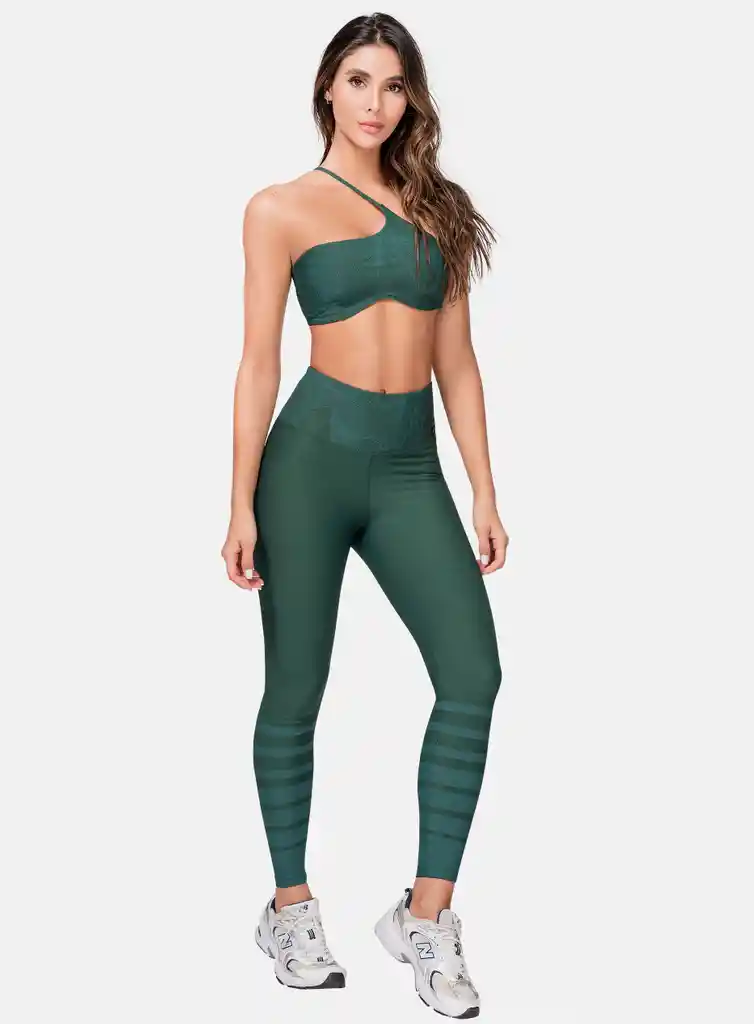 Leggins Deportivo Mujer En Tela Jacquard Talla Única