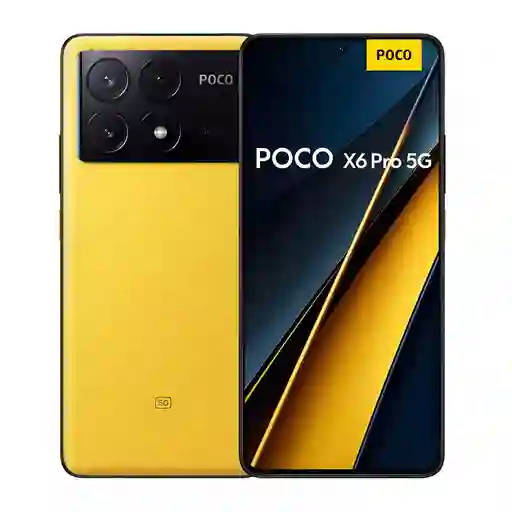 Celular Xiaomi Poco X6 Pro 5g 512gb 12ram 64mp Amarillo