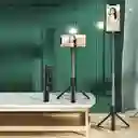 Palos De Selfie Inalámbricos ,mini Trípode Plegable.con Luz Led