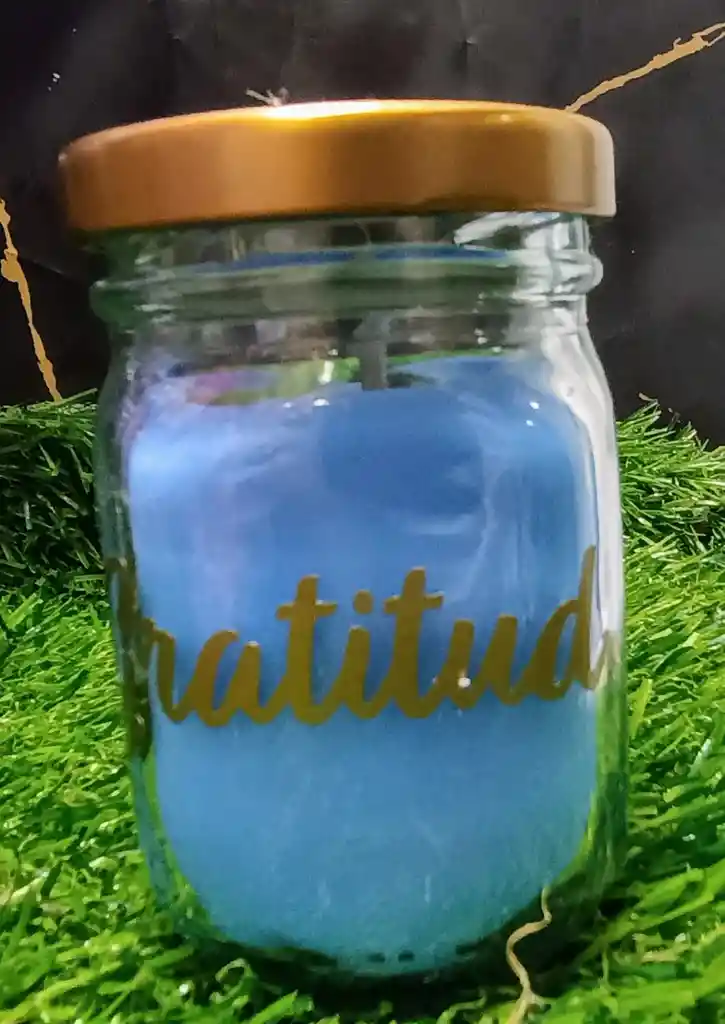 Vela Aromática Decorativa Cuadrada
