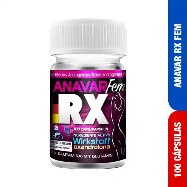 Anavar Rx Fem - 10mg Oxandrolona