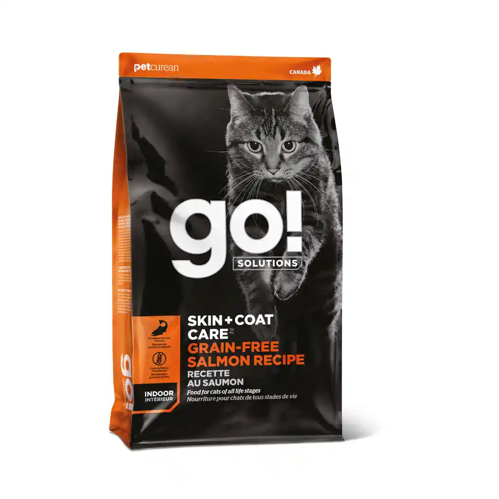 Go! Gato Adulto Piel Pelo S/grano Salmon 3.7kg