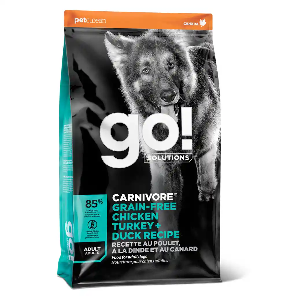 Go! Adulto Carnivor S/grano Pollo Pavo Pato 5.4