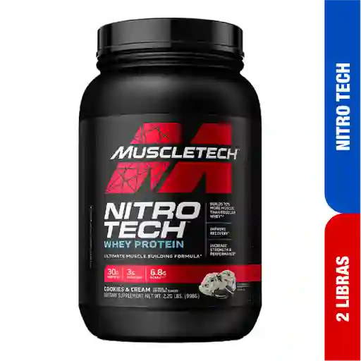 Nitrotech 2 Libras Cookies And Cream - Muscletech