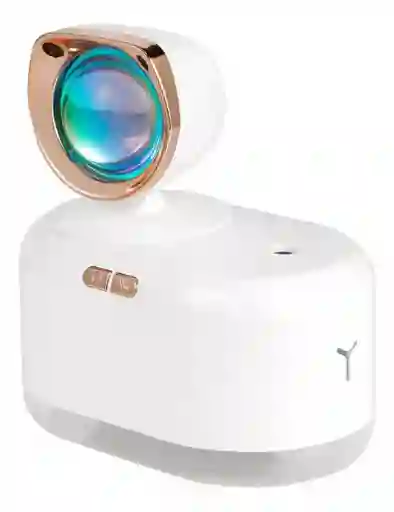 Humidificador De Aire Difusor Lámpara Integrada + Escencia