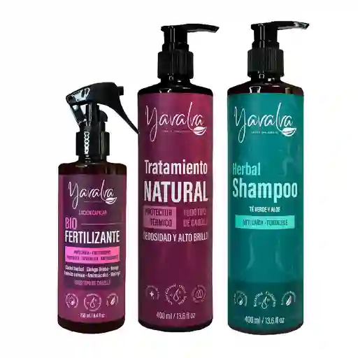 Kit Crecimiento Y Control Caída Yavalva Para Cabello Graso