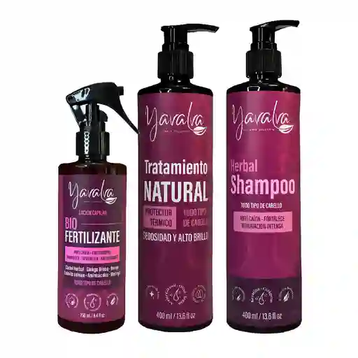 Kit Crecimiento Y Control Caída Yavalva Para Todo Tipo De Cabello